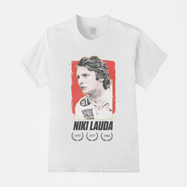 Camiseta Algodão Premium Carros F1 Niki Lauda 3x Champion