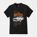 Camiseta Algodão Premium Carros Mustang The Boss