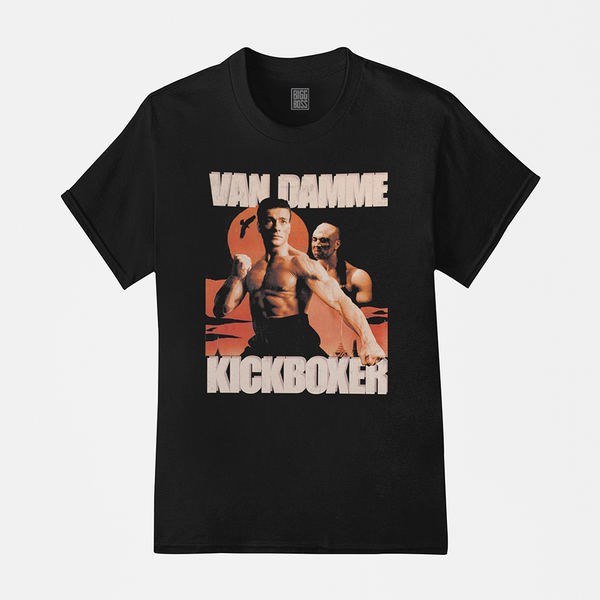 Camiseta Algodão Premium Filmes Van damme Kickboxer Classic Cover