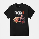 Camiseta Algodão Premium Filmes Rocky 2 Fighting