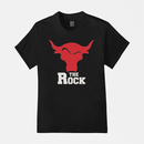 Camiseta Algodão Premium WWE The Rock Reds