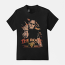 Camiseta Algodão Premium WWE The Rock Team Bring It